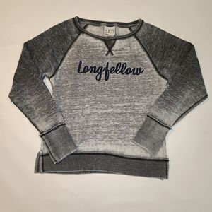 ZEN distressed sweatshirt longfellow